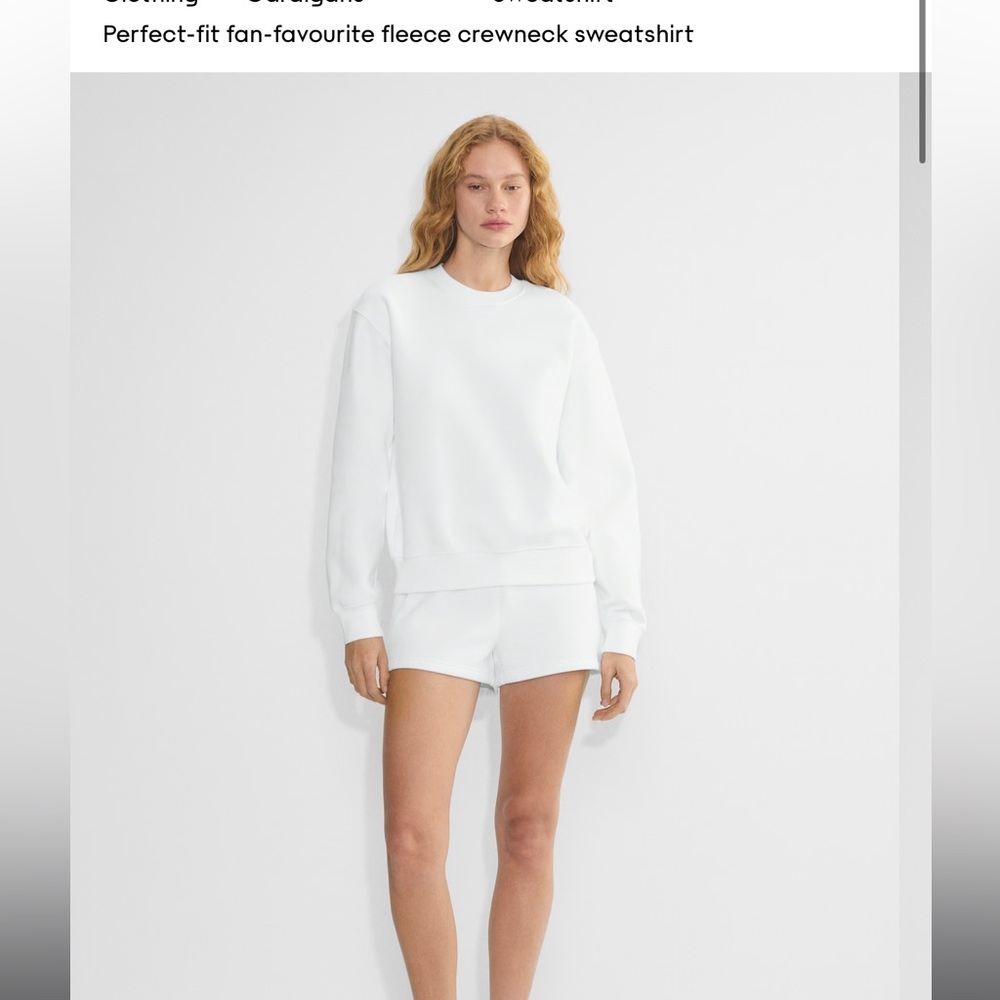 Aritzia Cozy Fleece Boyfriend Sweatshirt and Fleece Mega Sweatpant